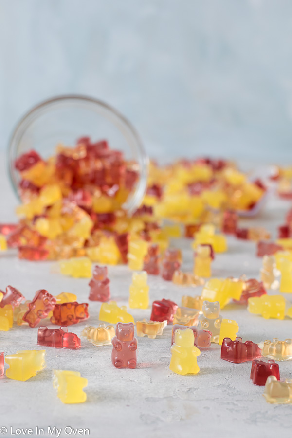 homemade gummy bears