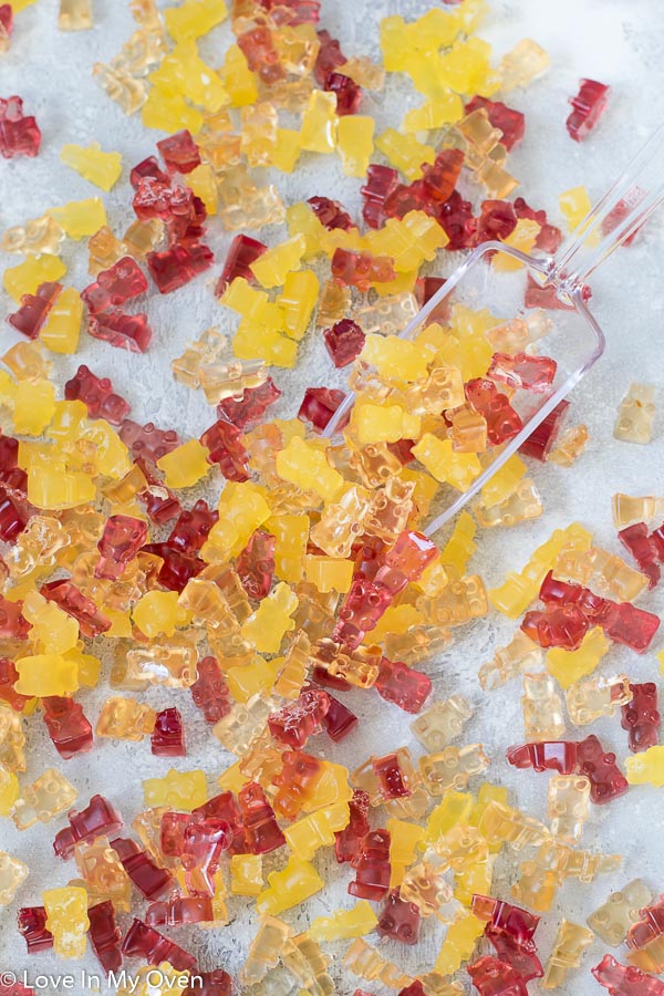 homemade gummy bears