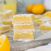 Meyer lemon bars