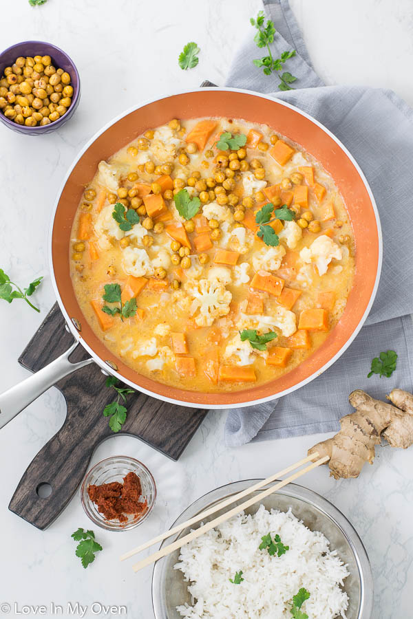 easy vegetarian curry