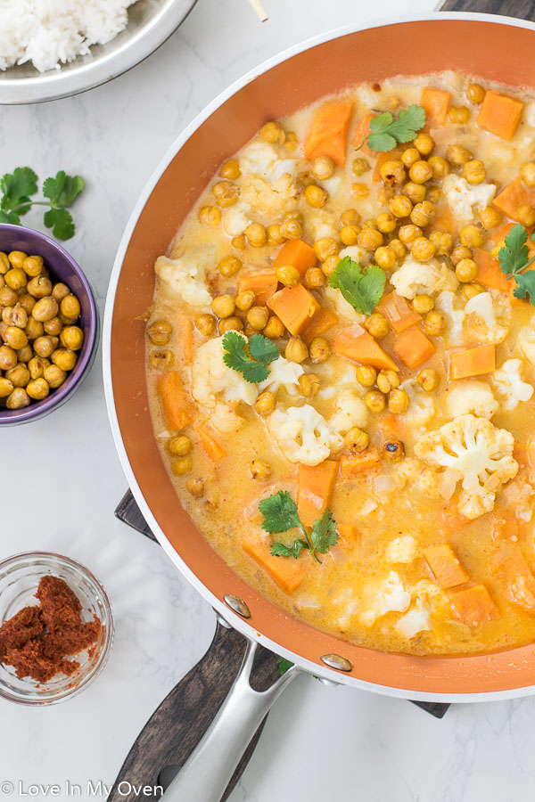 easy vegetarian curry