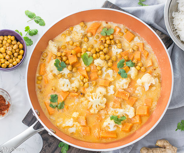 easy vegetarian curry