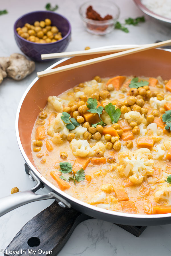 easy vegetarian curry