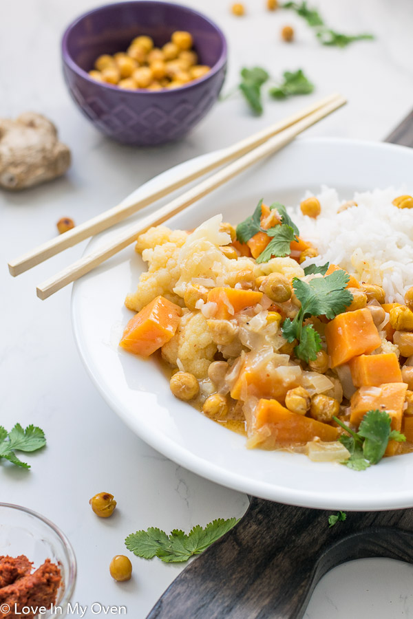 easy vegetarian curry