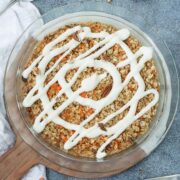 carrot cake baked oatmeal