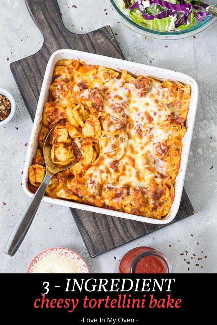 Cheesy Tortellini Casserole