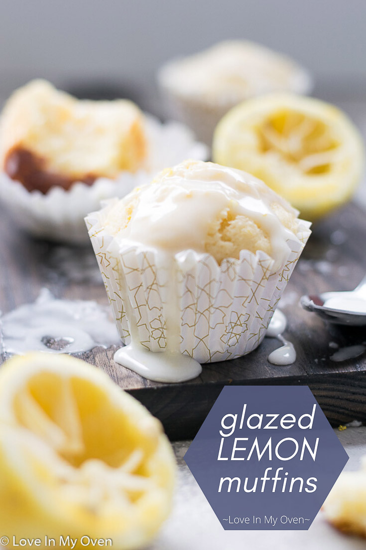 Glazed Lemon Muffins