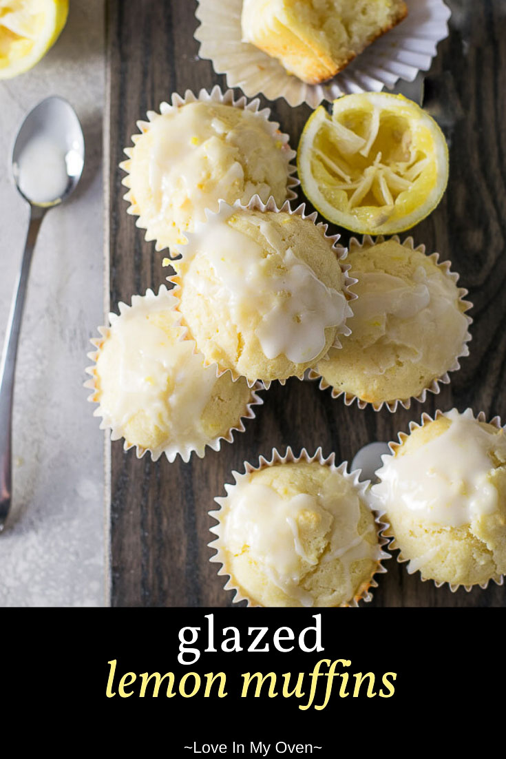 Glazed Lemon Muffins