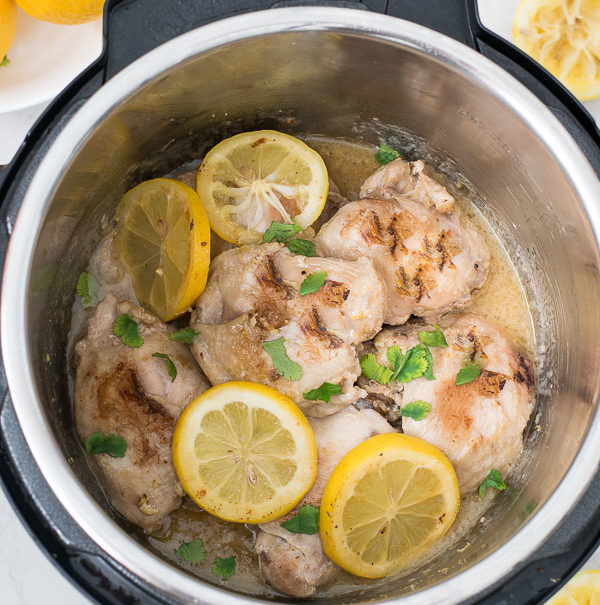 Slow Cooker Lemon and Garlic Chicken - Baby Led Feeding