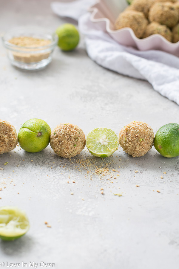 key lime cheesecake bites