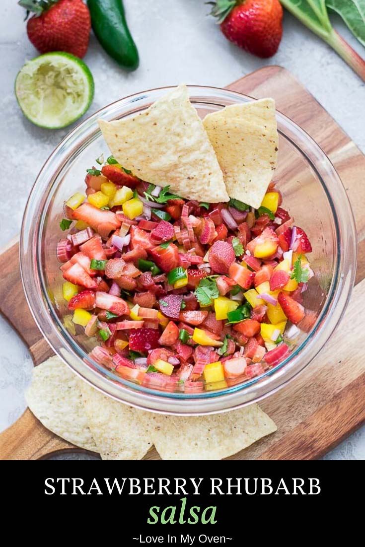 Strawberry Rhubarb Salsa