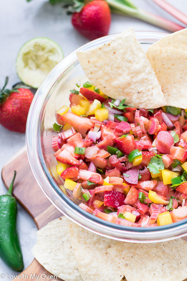 rhubarb salsa