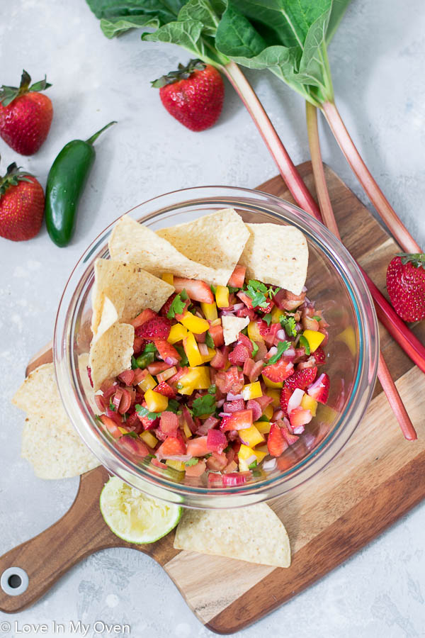 rhubarb salsa