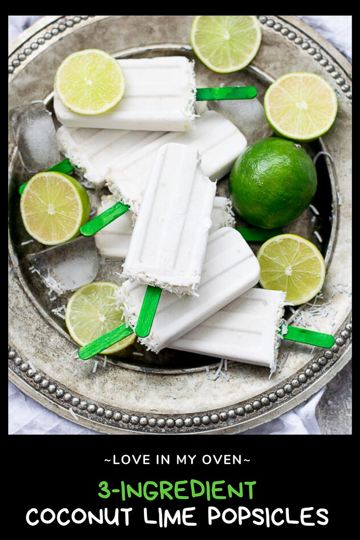 Coconut Lime Popsicles