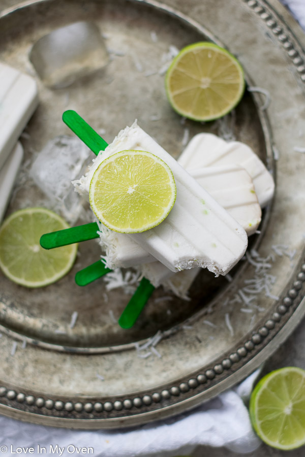 coconut lime popsicles