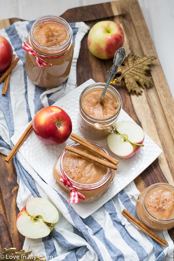 homemade unsweetened applesauce