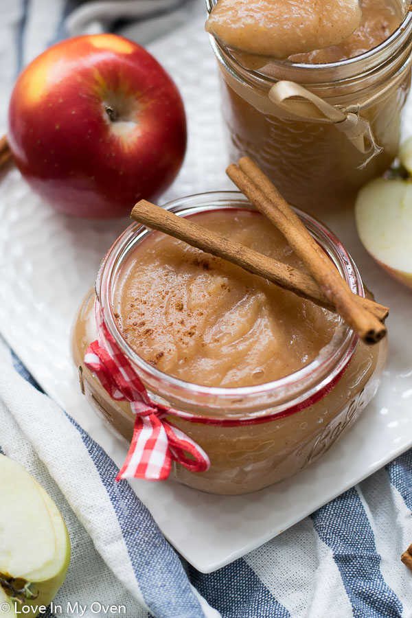 homemade unsweetened applesauce