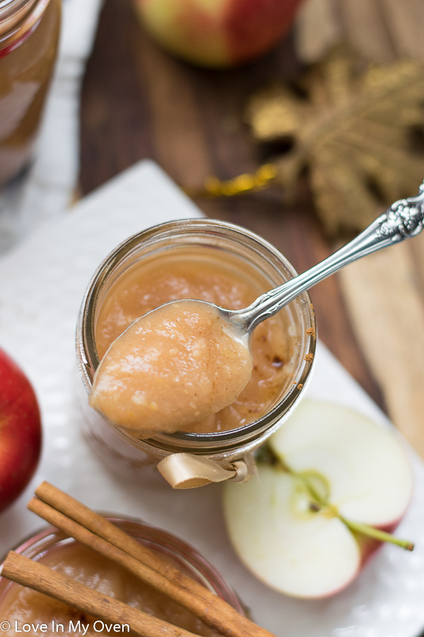 homemade unsweetened applesauce