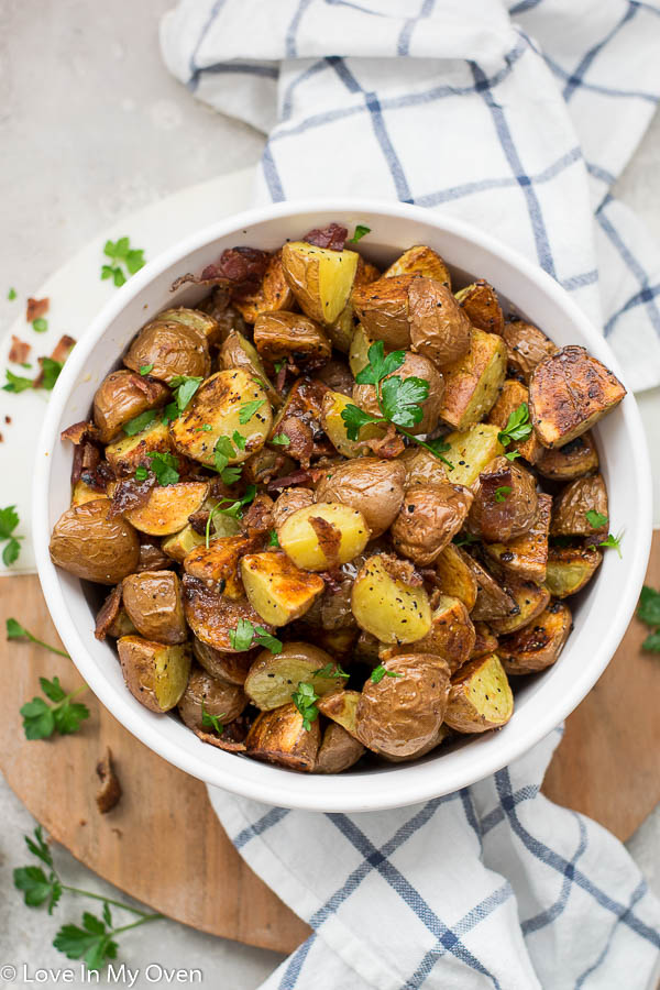 easy oven roasted potatoes