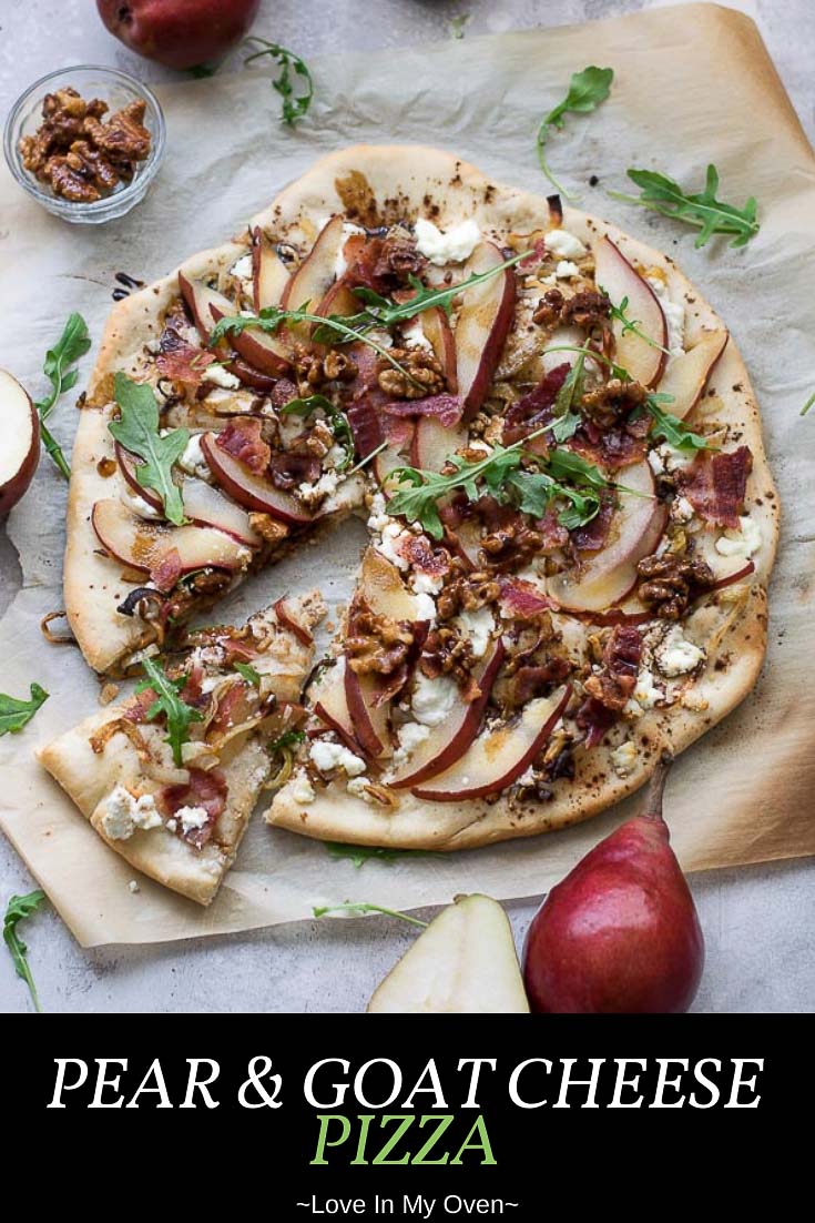 Pear and Goat Cheese Pizza