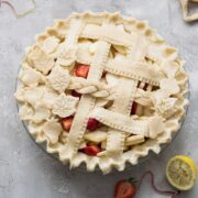 strawberry apple pie