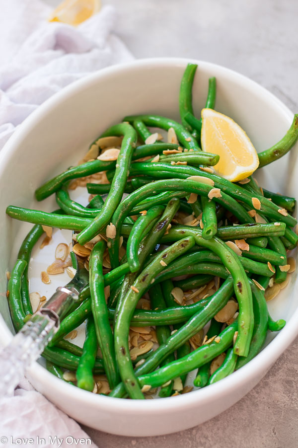 almond green beans