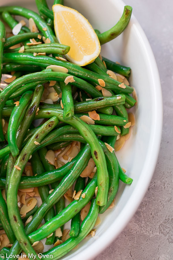 almond green beans