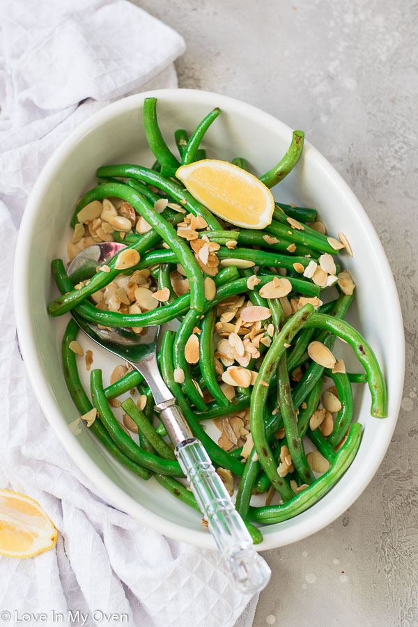 almond green beans