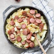 sausage and cabbage skillet