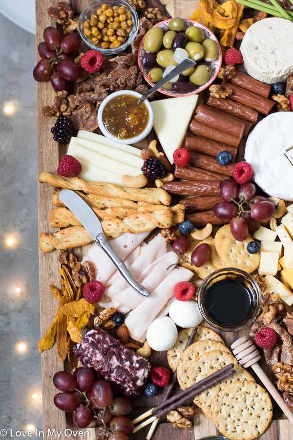 turkey charcuterie board