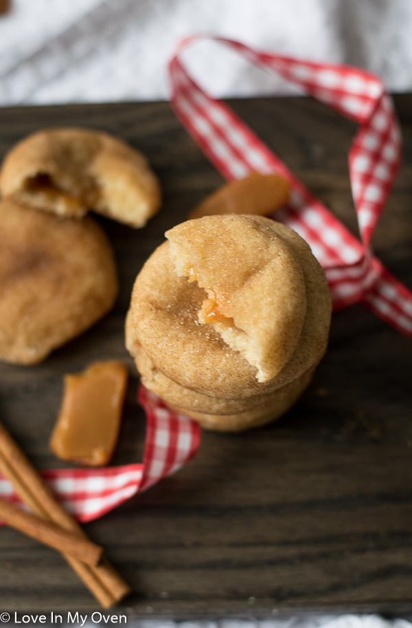 caramel snickerdoodles