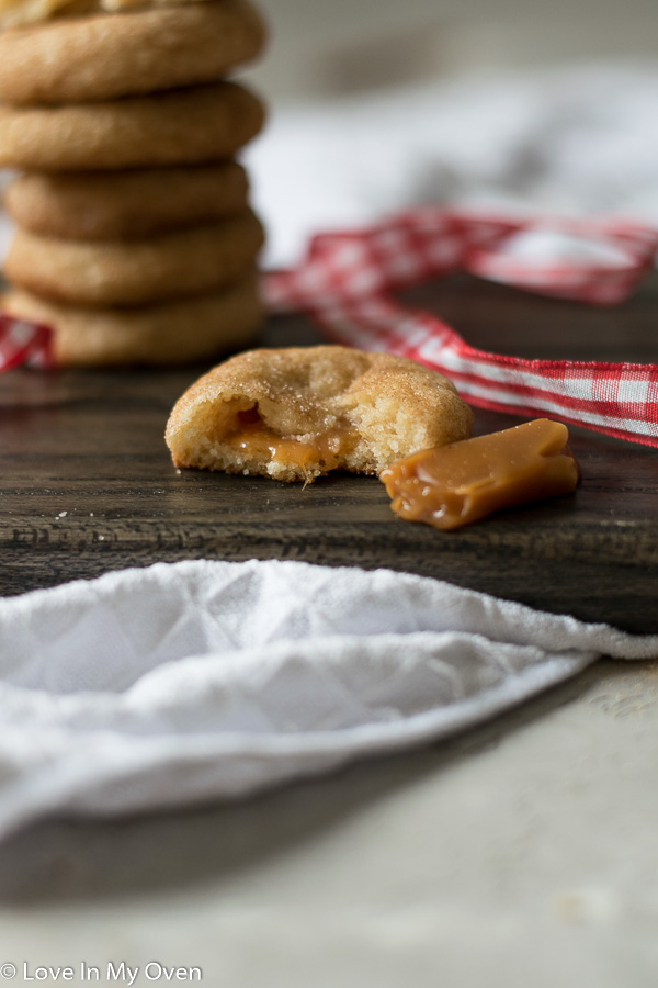 caramel snickerdoodles