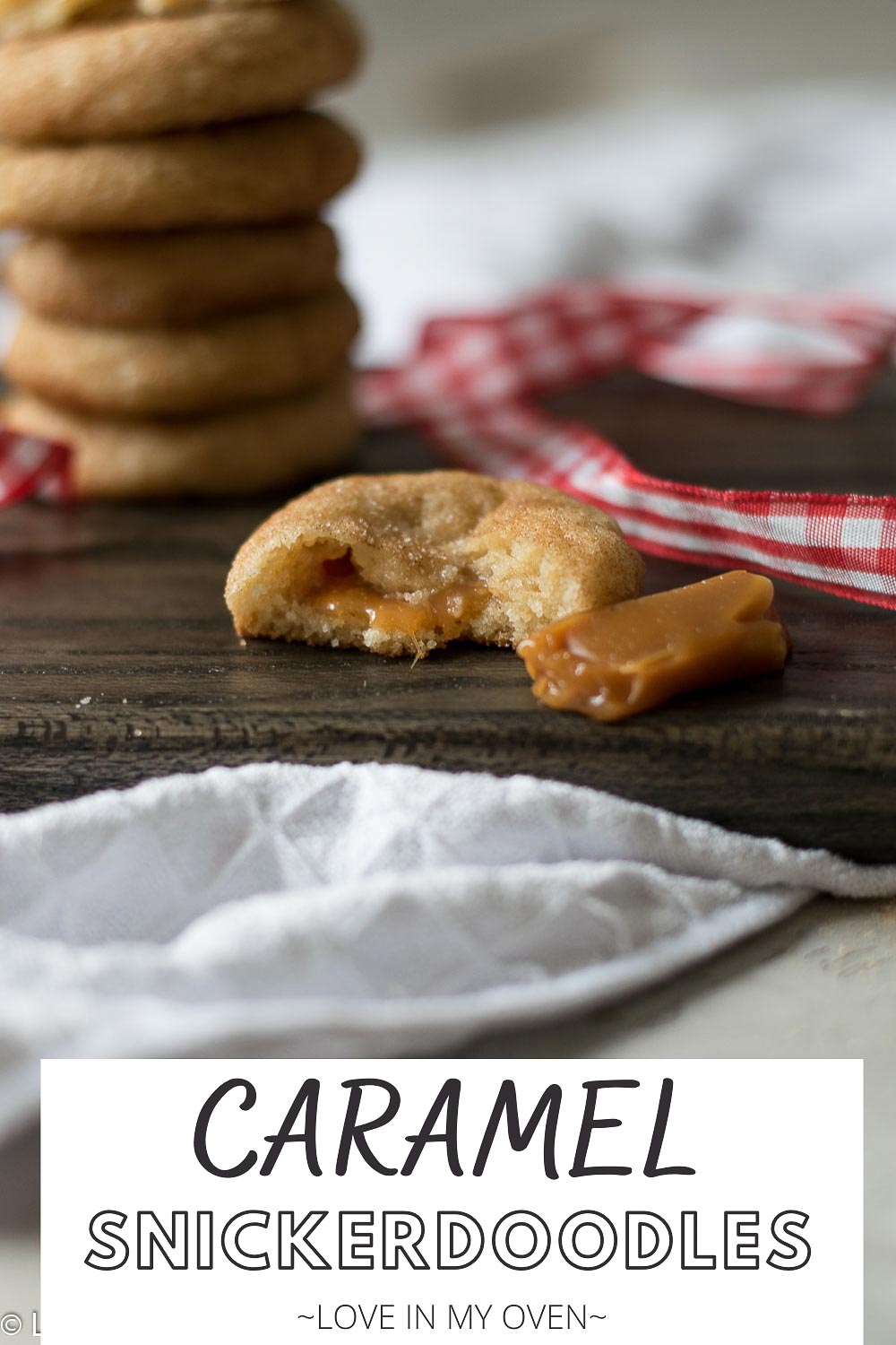 Caramel Snickerdoodles