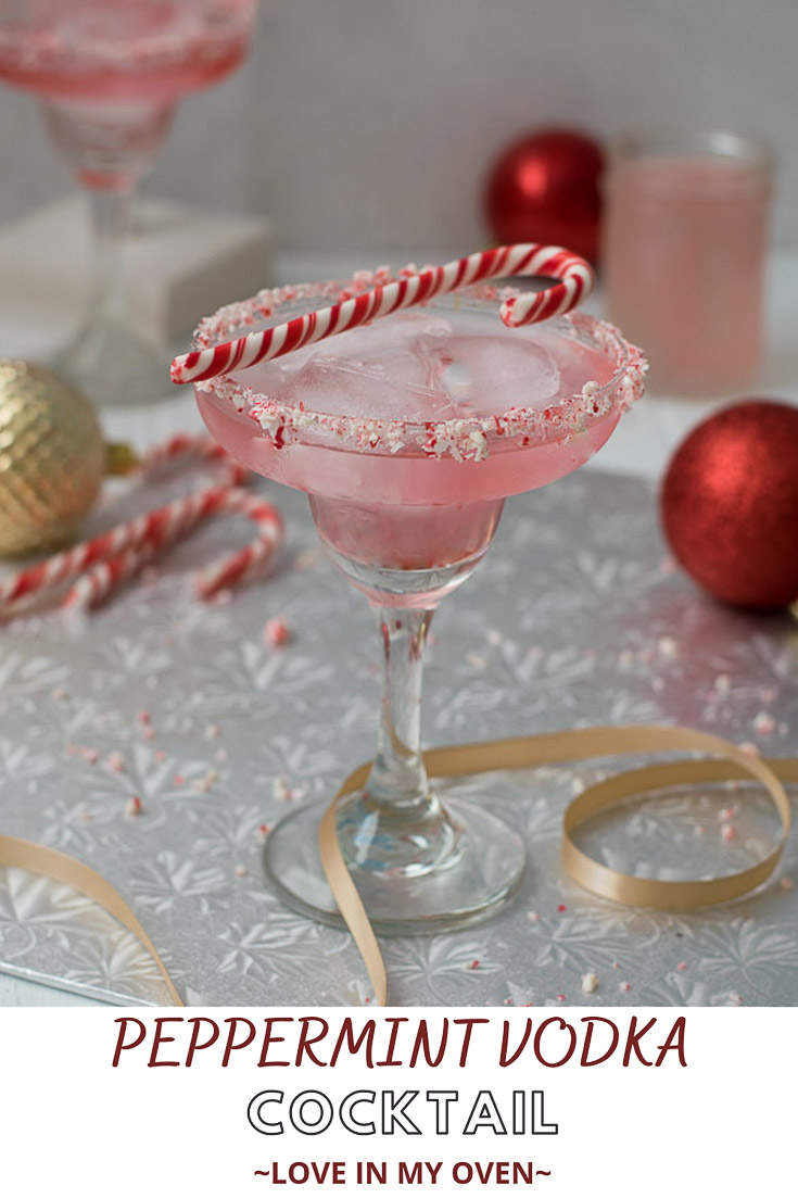 Peppermint Vodka Cocktail - Love In My Oven