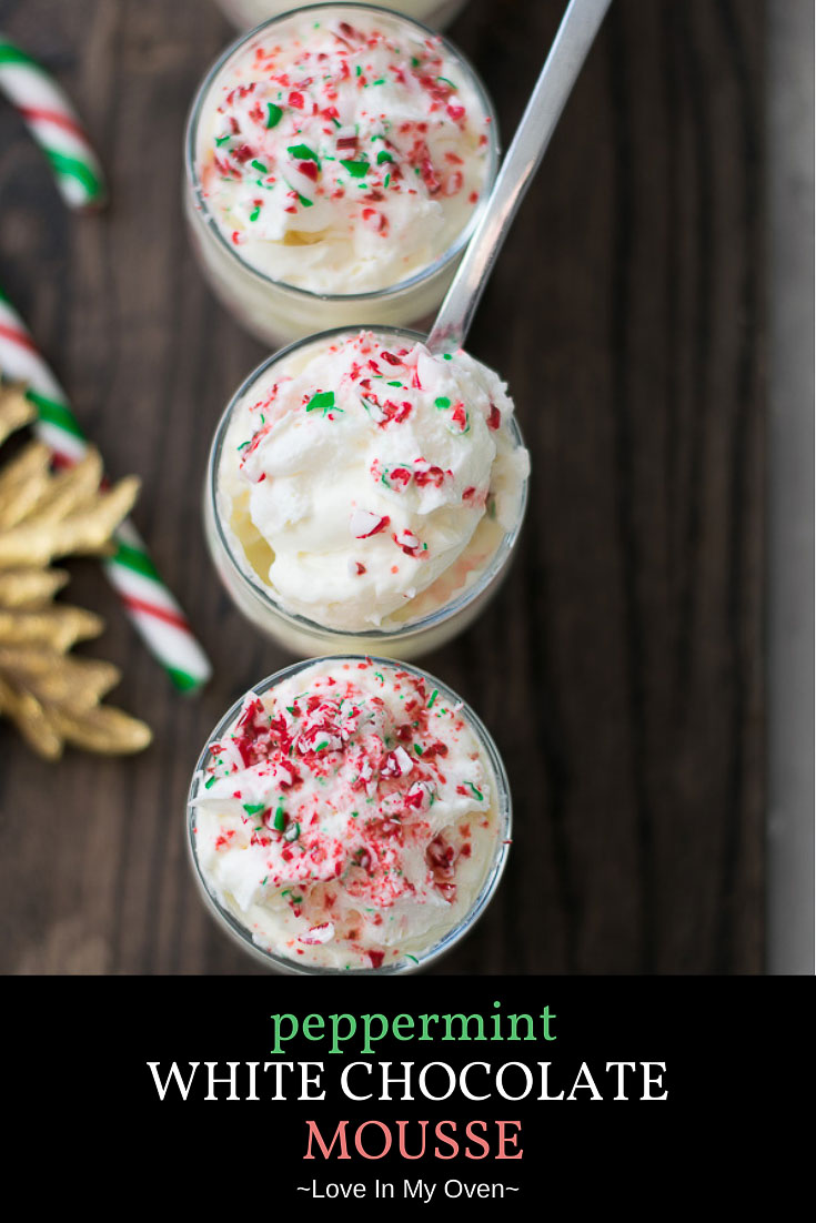Peppermint White Chocolate Mousse