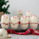 peppermint white chocolate mousse