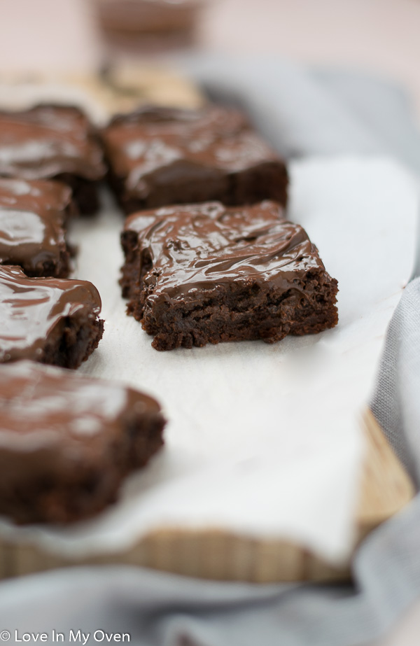 3 ingredient Nutella brownies