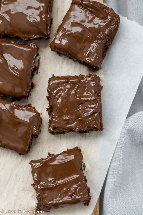 3 ingredient Nutella brownies