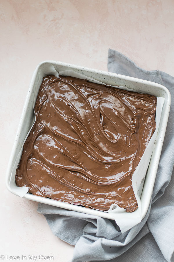 3 ingredient Nutella brownies