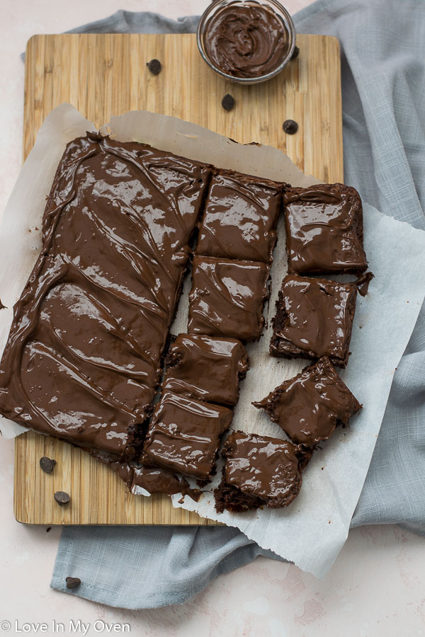 3 Ingredient Nutella Brownies