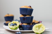 blueberry lime muffins