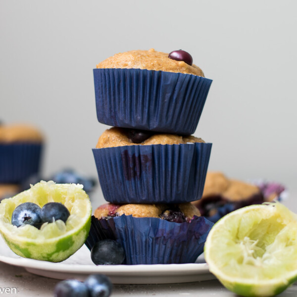 blueberry lime muffins