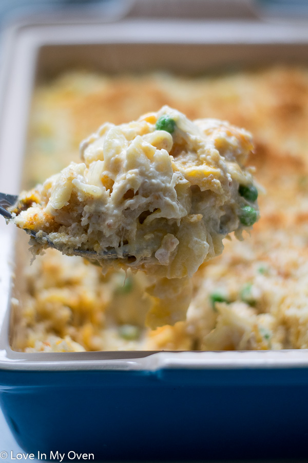 cheesy tuna casserole