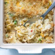 cheesy tuna casserole