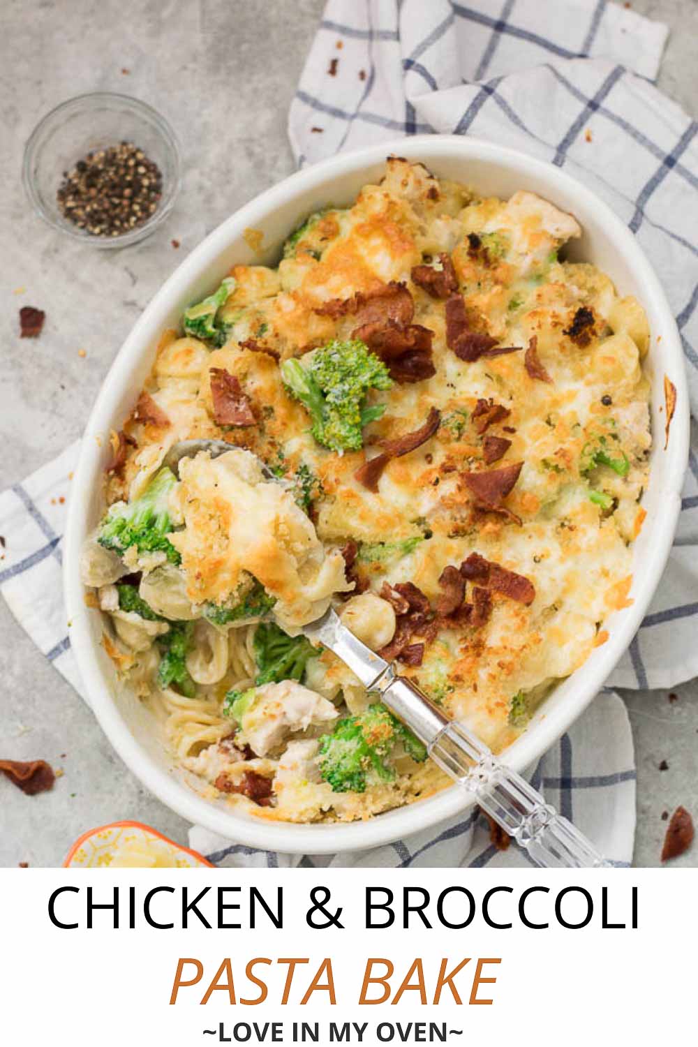 Chicken and Broccoli Pasta Bake