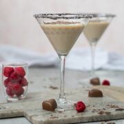 chocolate vodka martini