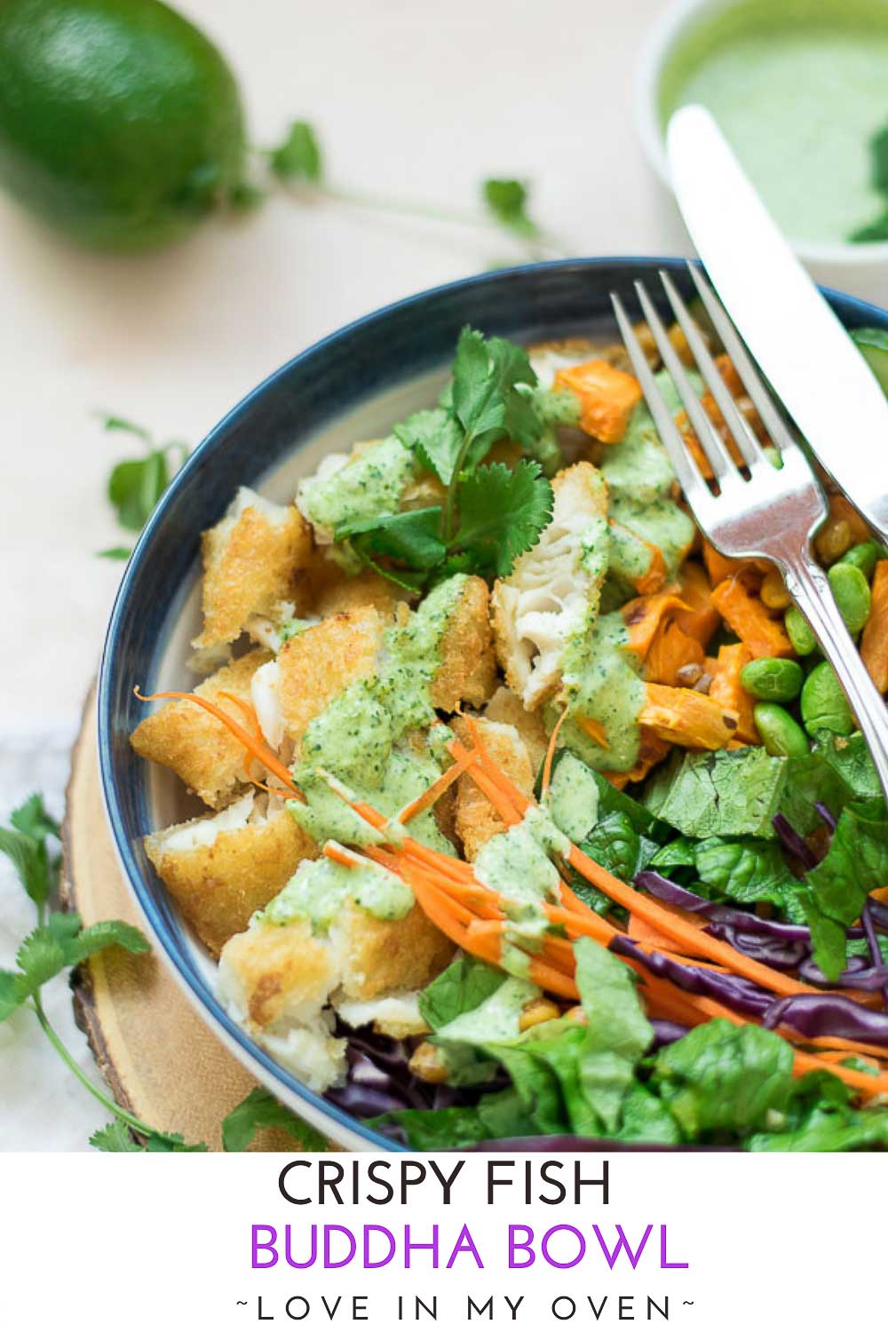 Crispy Fish Buddha Bowl