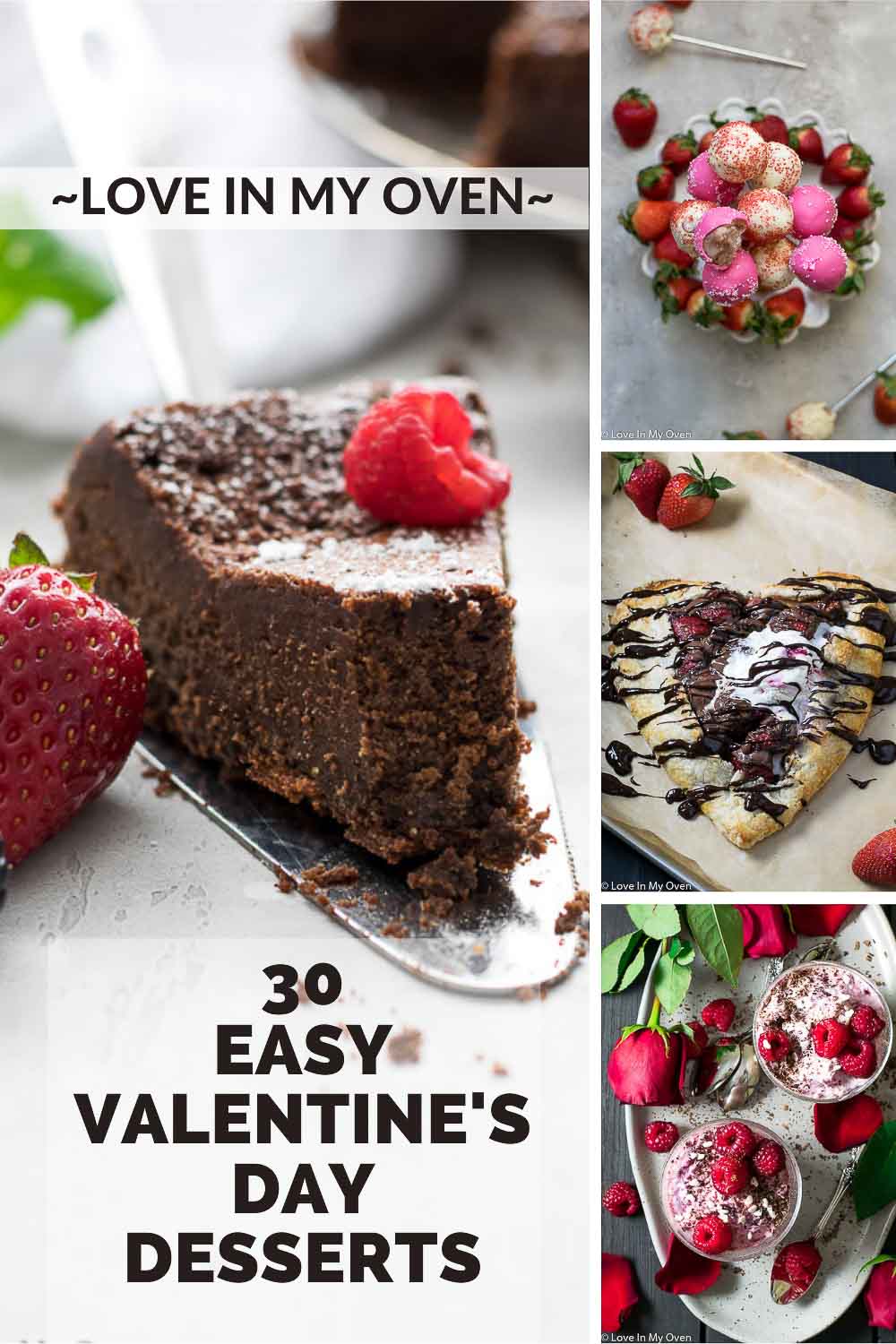 30 Easy Valentine\'s Day Desserts