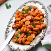 garlic butter carrots