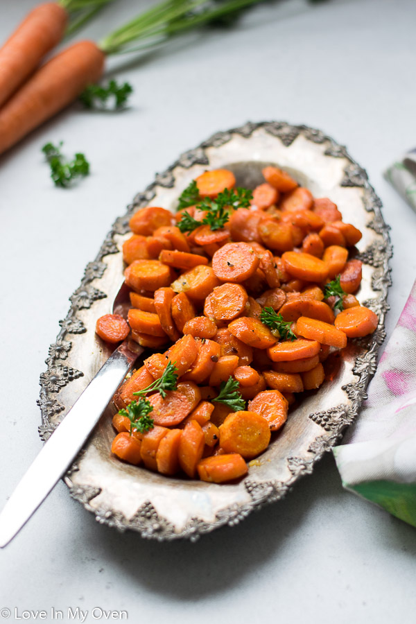 garlic butter carrots